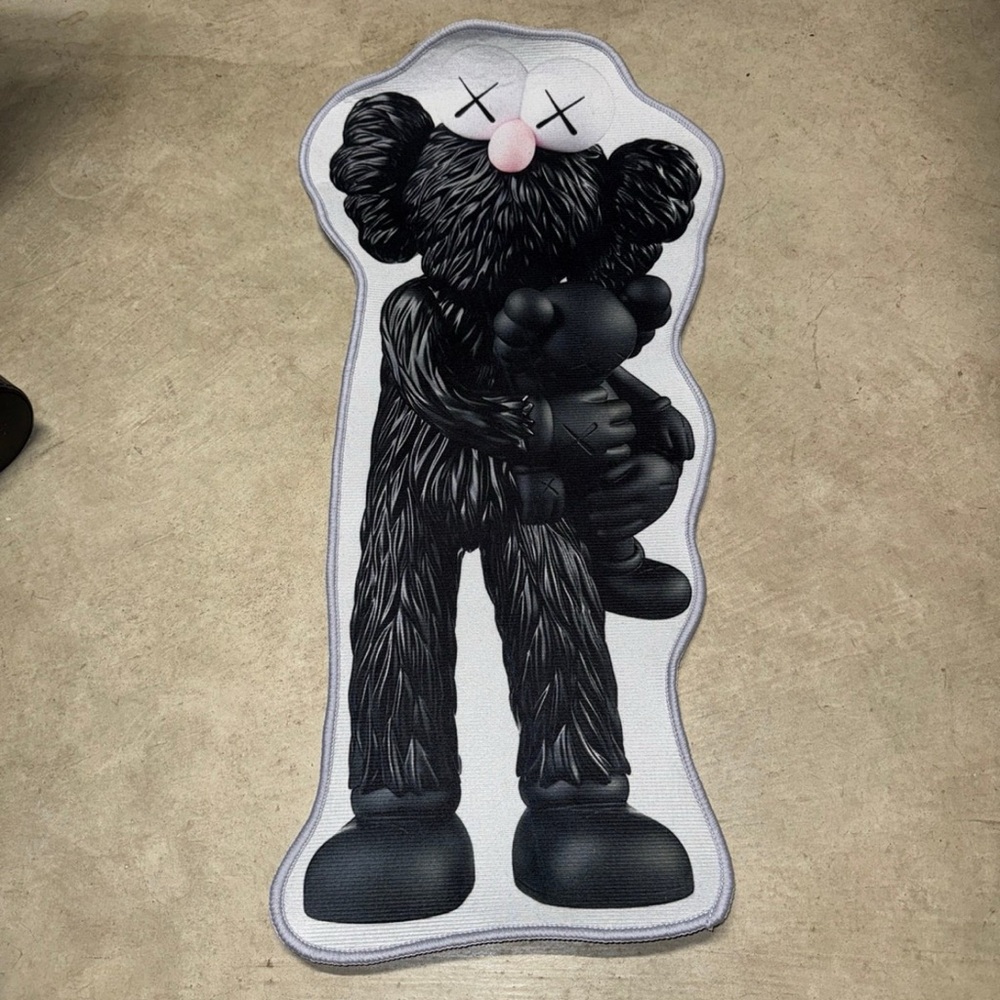 Black Character Rug